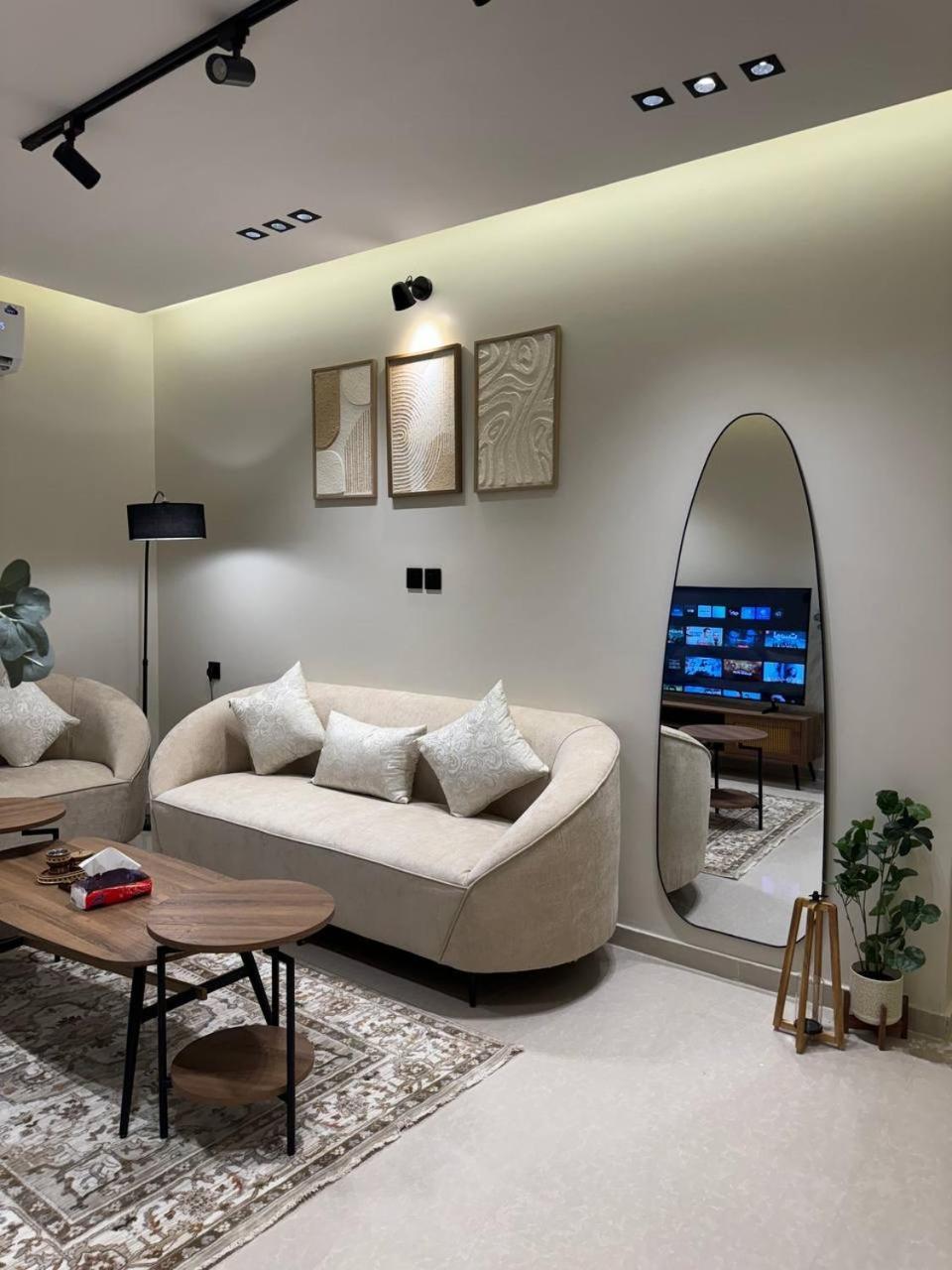 Appartement بصالة وغرفة نوم *